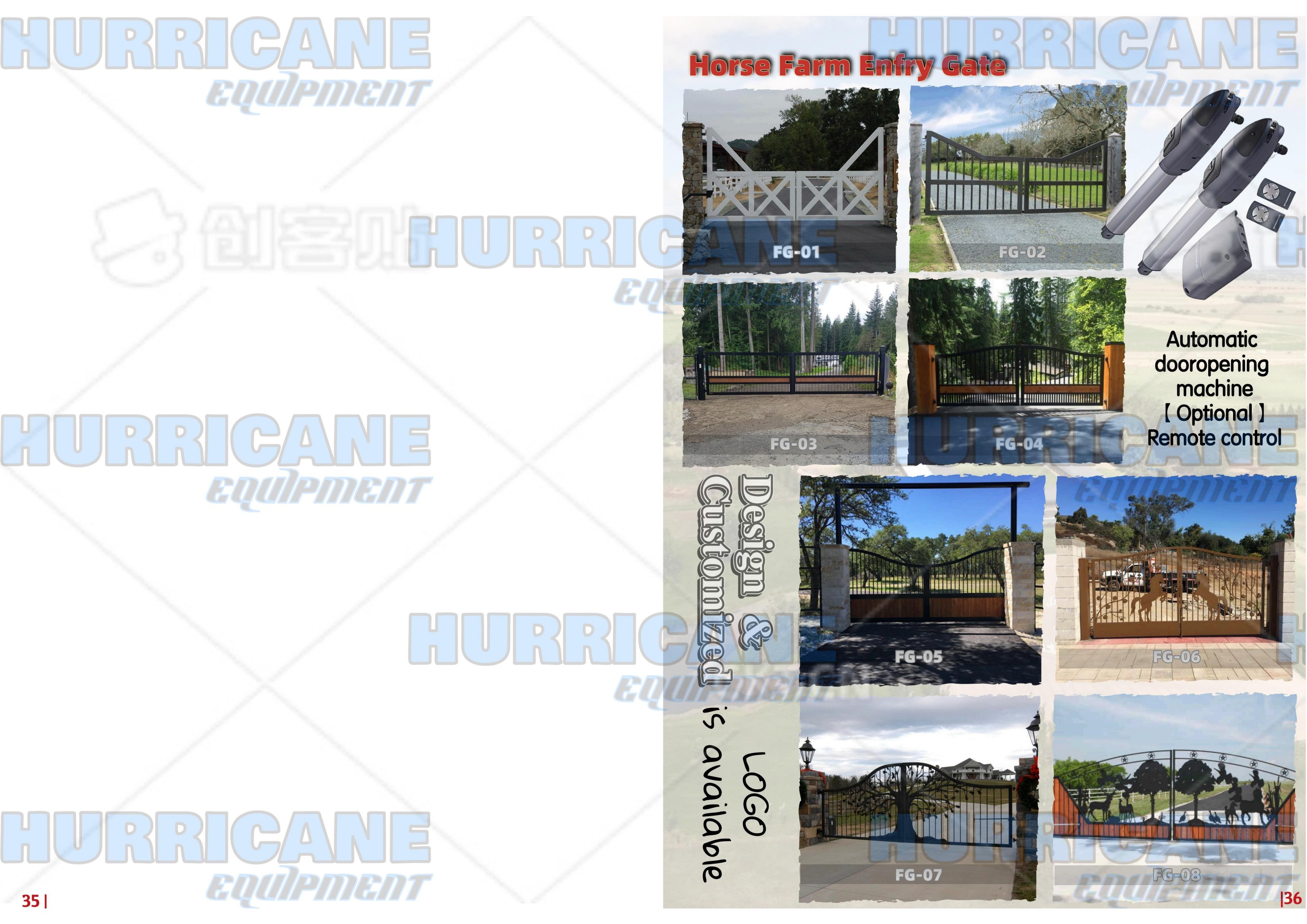 Farm Entry Gates